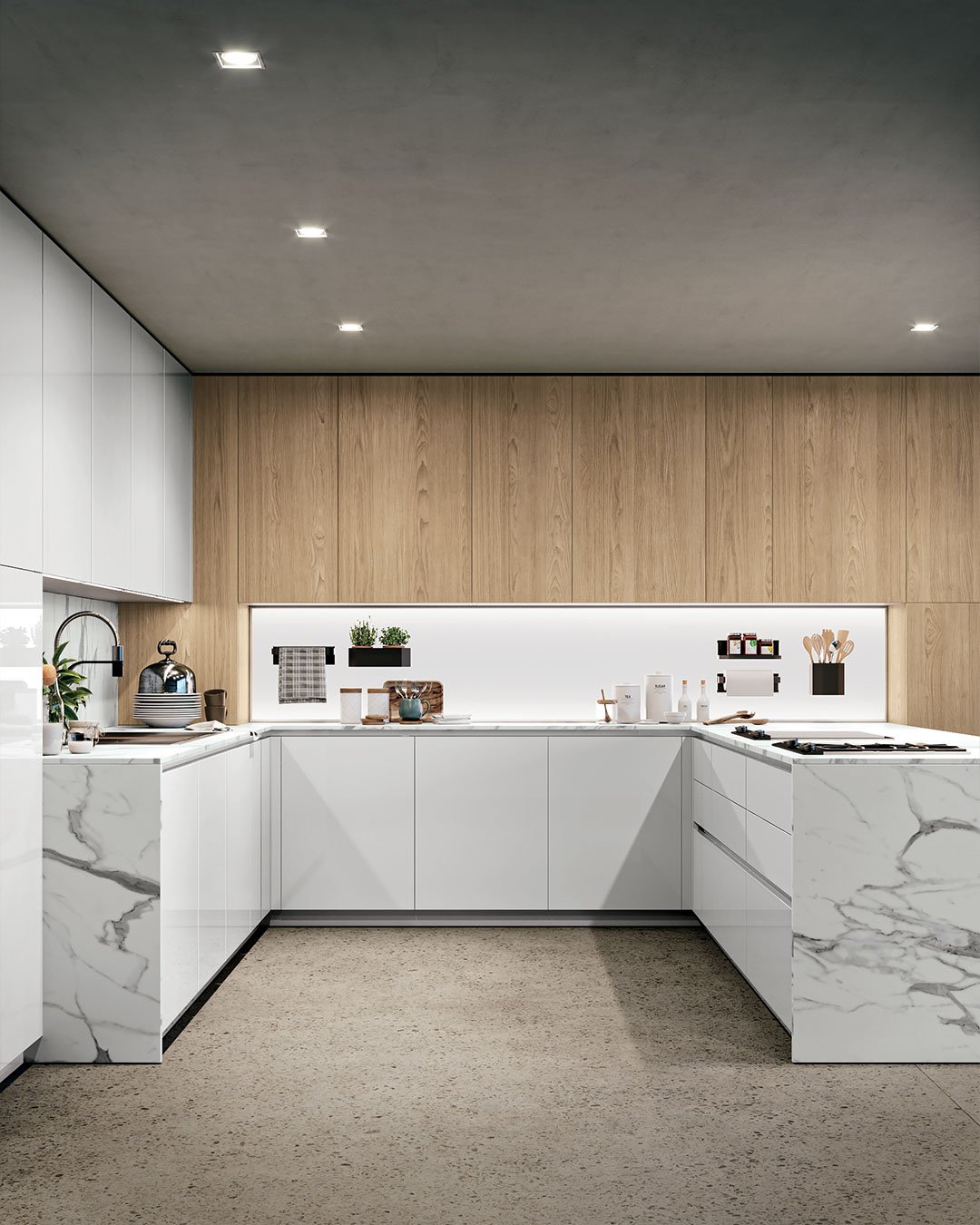 Cucine a golfo - Consigli e guide - Doimo Cucine